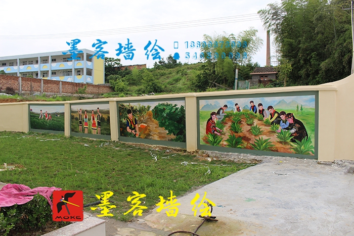 MK_QH045文化墻繪